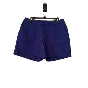 Amazon Essentials Women's 14 Blue Khaki Shorts NWT 34” Waist